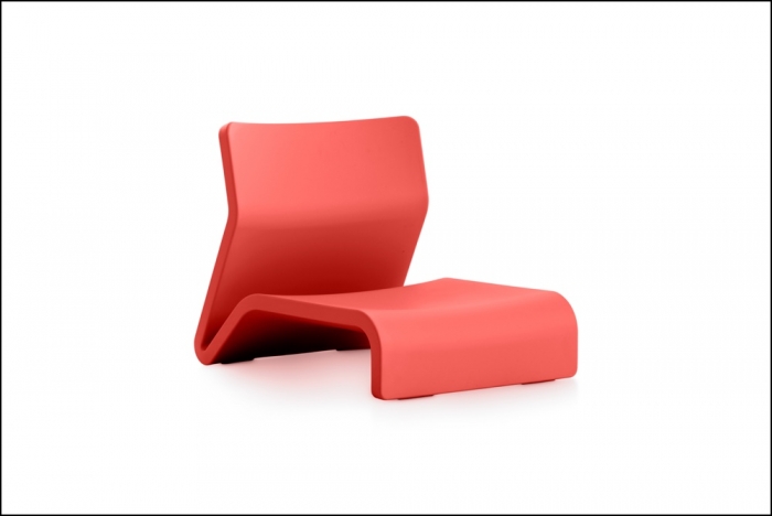 Clip armchair red 700x468 - Stuhl Clip - Diabla