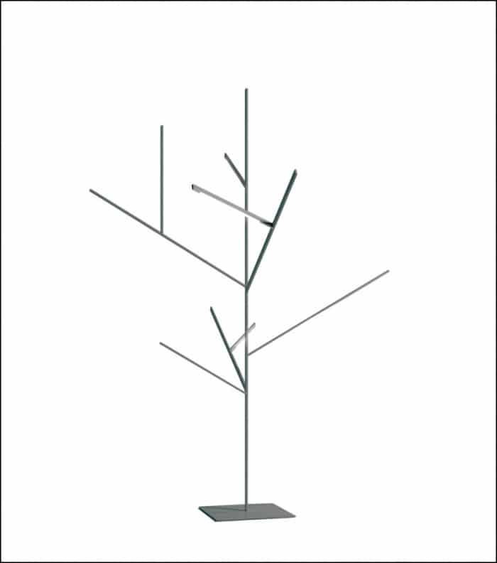 blau L1 anthracite light tree product image 1 700x792 - Lampe Blau - Gandia Blasco